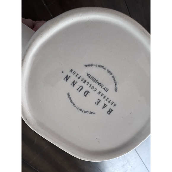 Rae Dunn by Magenta "SMILE" Coffee / Tea Mug -- White - Picture 2 of 2